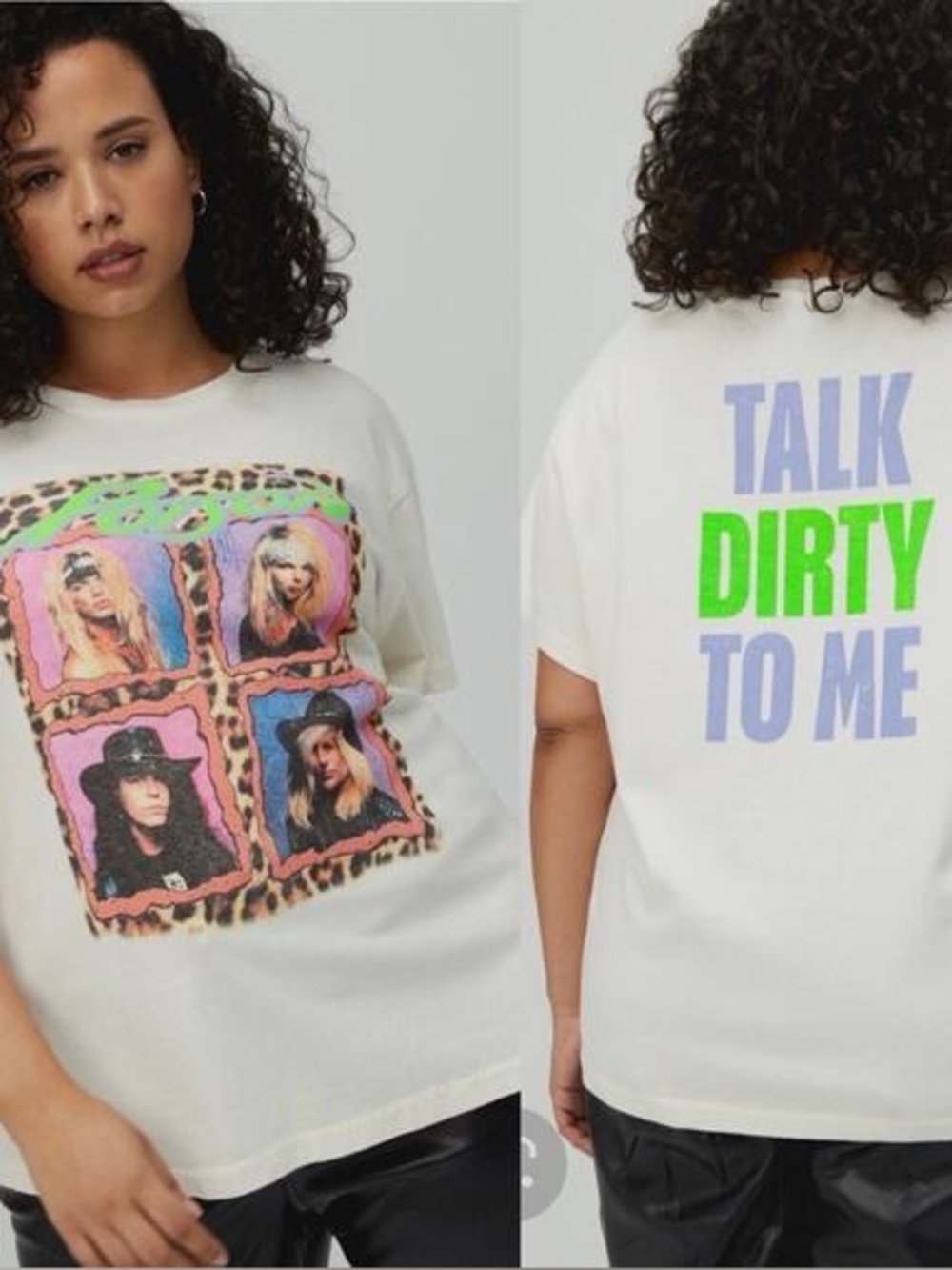 Daydreamer Poison Talk Dirty To Me Tour Tee Size Medium 80s